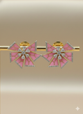 Art Deco Luxe Floral Studs