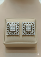 ✨ Regal Square American Diamond Studs ✨