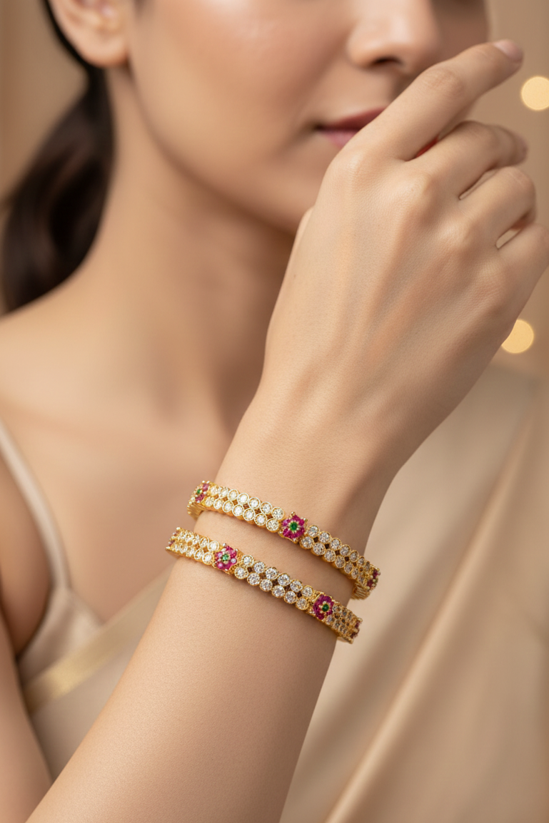 Graceful AD Bangles