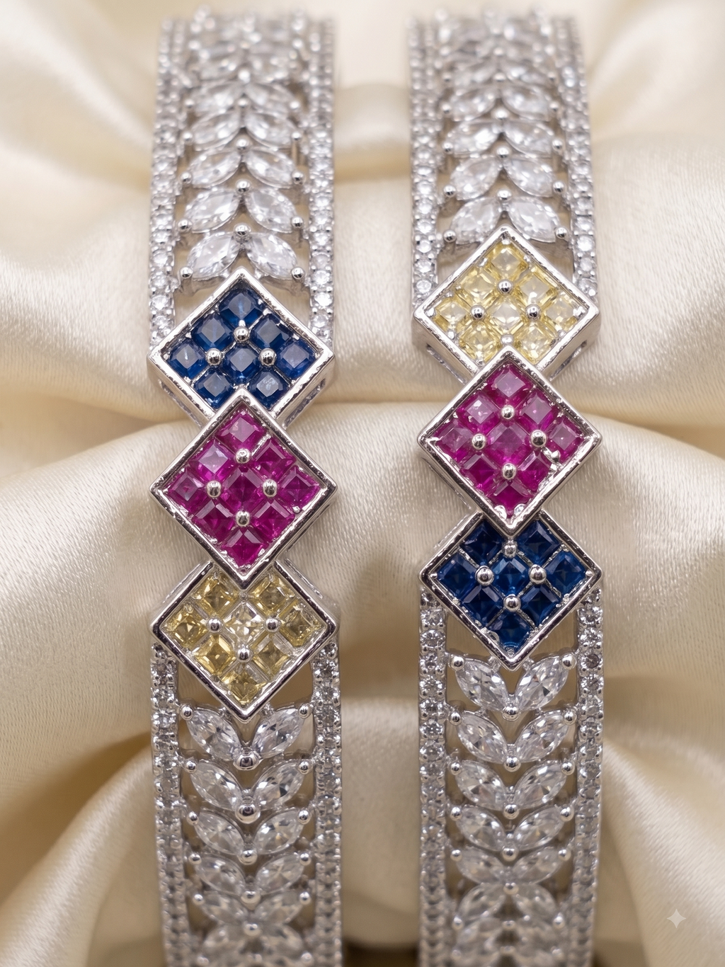 Ruby Sapphire Citrine Radiance Bangles