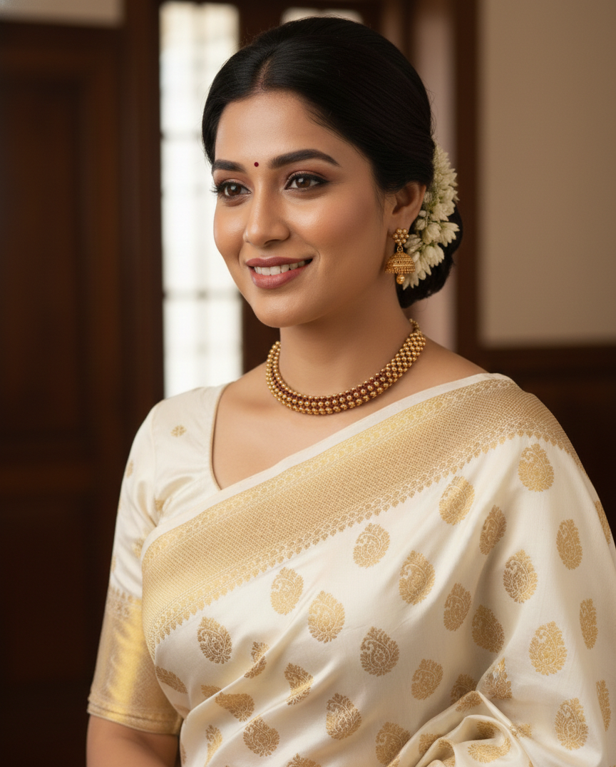 Timeless Maharashtrian Thushi Set