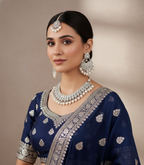 Reverse Sparkle American Diamond Necklace Set