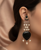 ✨ Classic Pearl Drop Silver Replica Earrings ✨