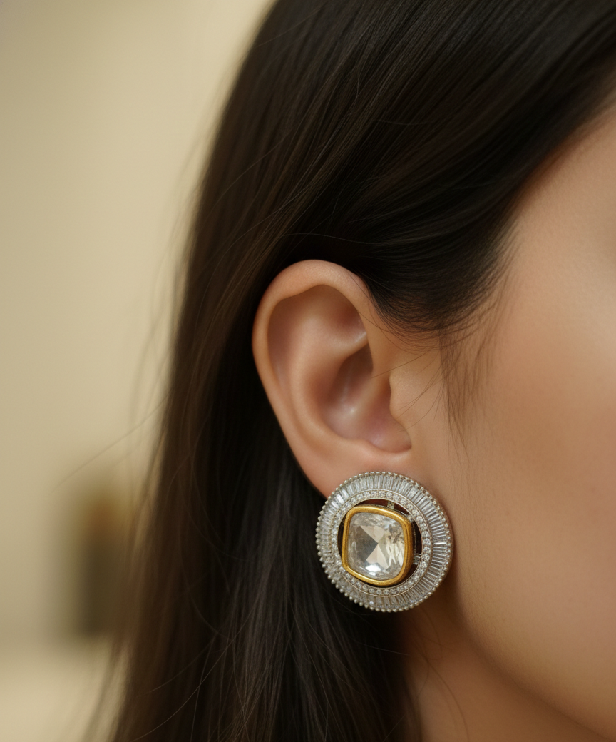 Royal Kundan Studs