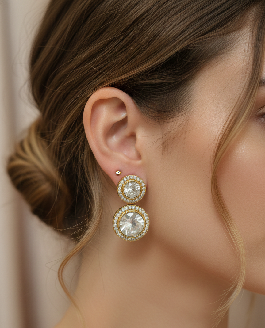 Royal Kundan Studs