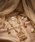Rajwada Heritage Gold-Plated Kundan Necklace Set