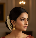 Gold Plated Heritage Necklace Set with Jhumka Earrings