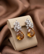 American Diamond & Swarovski Crystal Drop Studs