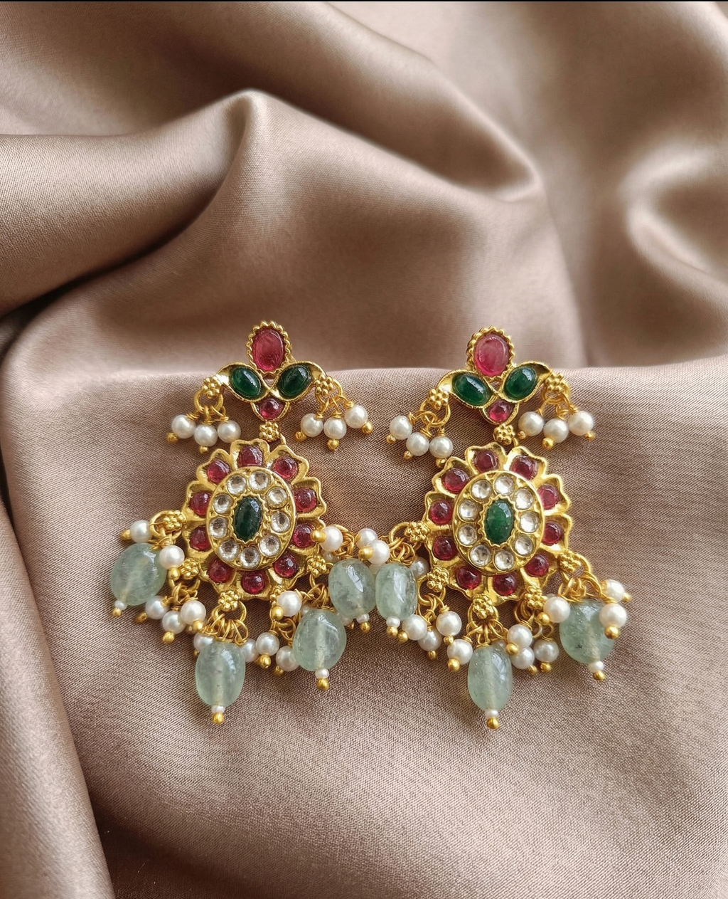 Regal Thakkar Kundan Choker Set with Elegant Drop Detailing