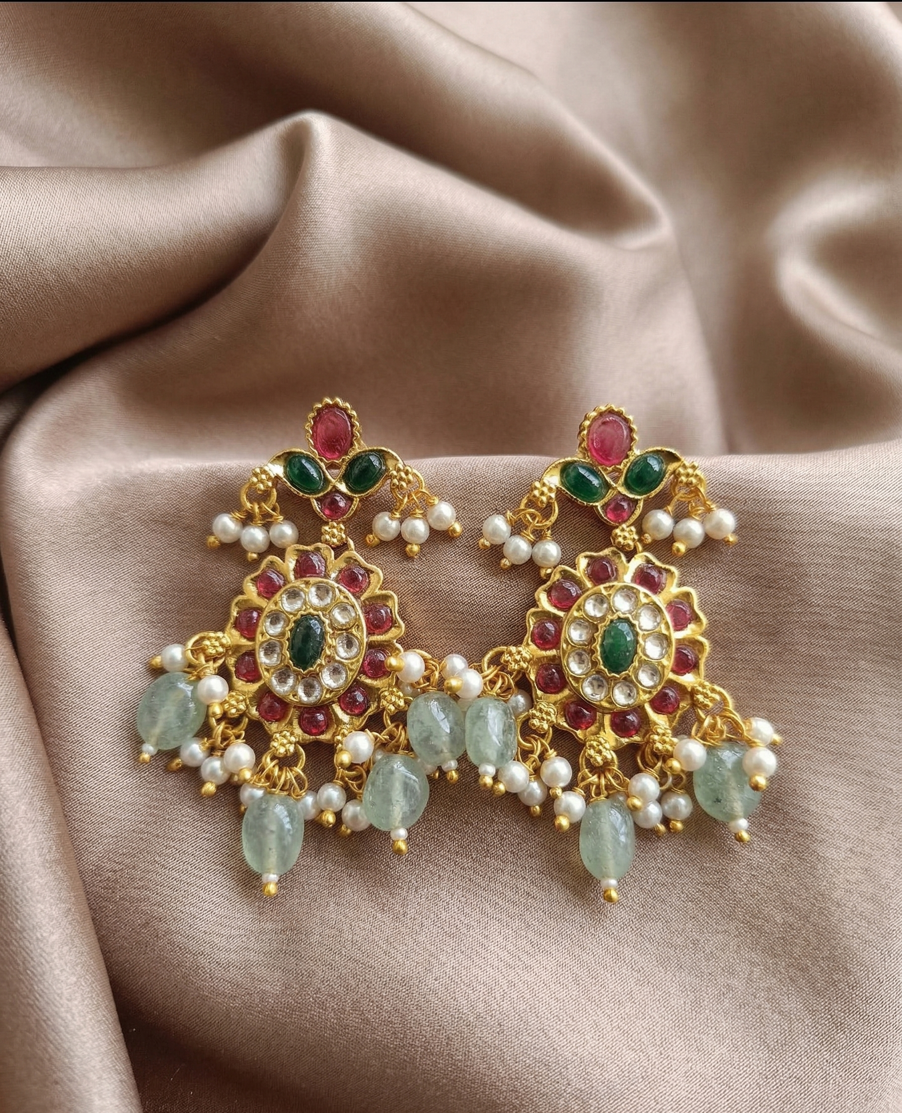 Regal Thakkar Kundan Choker Set with Elegant Drop Detailing