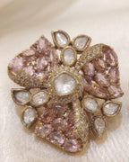 Blush Royale Kundan Studs — elegant, premium, and perfectly suited to the soft baby-pink stones.