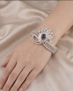 Royal Sapphire American Diamond Bracelet
