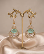 Mehandi Polish American Diamond Earrings