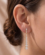 Anti-Tarnish Western AD Earrings