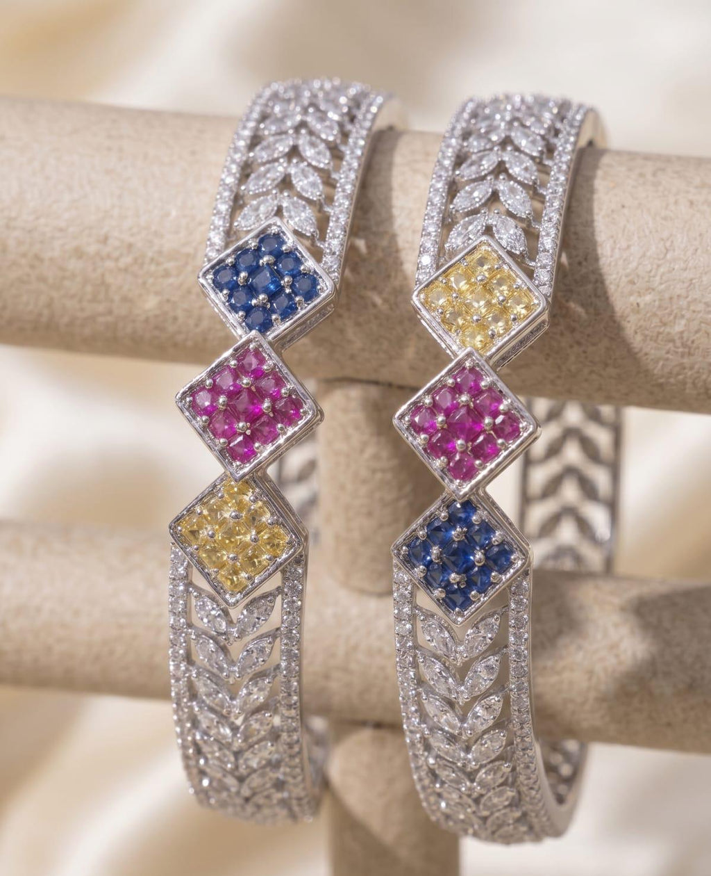 Ruby Sapphire Citrine Radiance Bangles