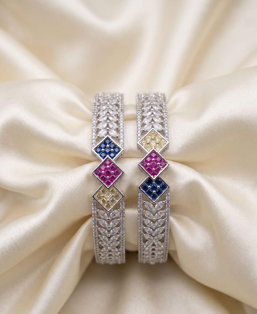 Ruby Sapphire Citrine Radiance Bangles