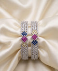 Ruby Sapphire Citrine Radiance Bangles