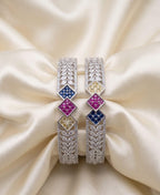 Ruby Sapphire Citrine Radiance Bangles