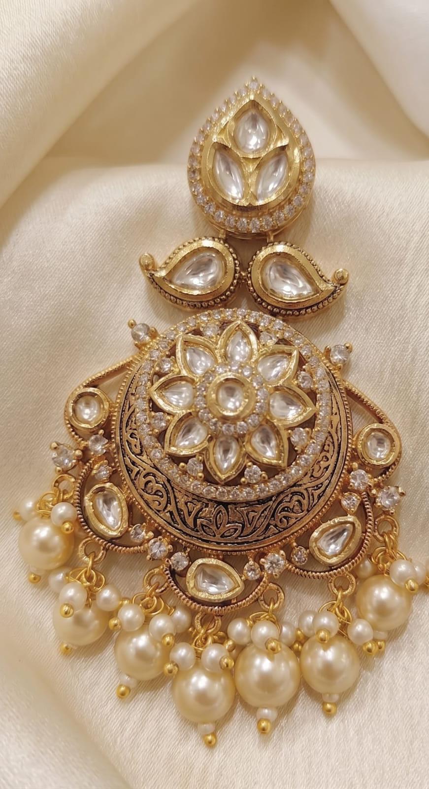 Royal Heritage Kundan Earrings