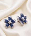 Royal Blue American Diamond Studs
