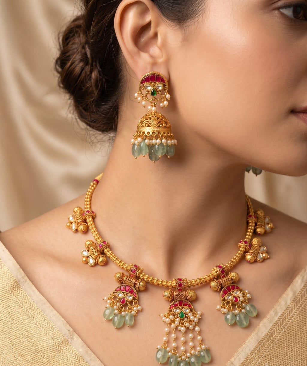 Heritage Grandeur Necklace Set