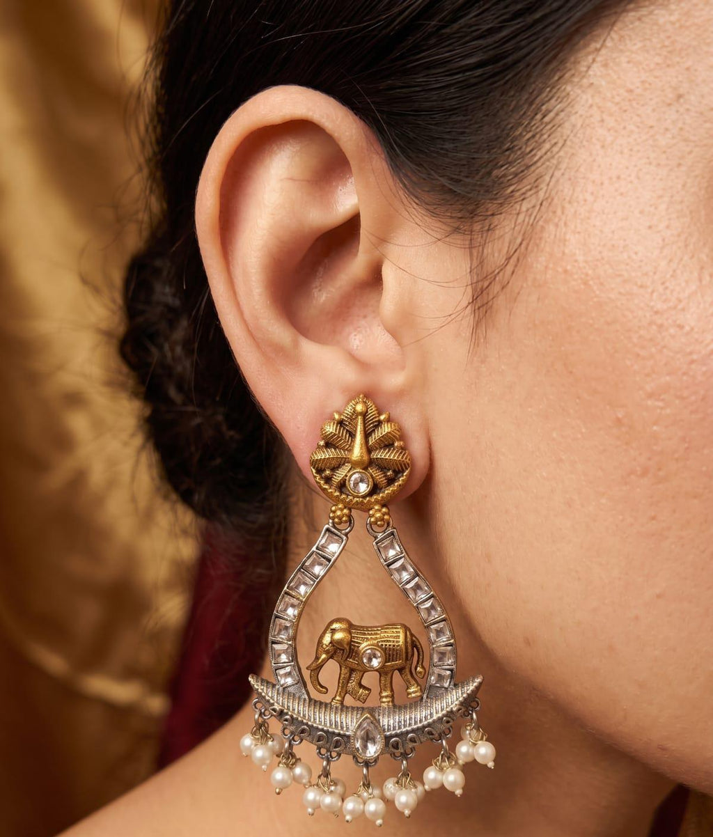 Royal Elephant Heritage Earrings