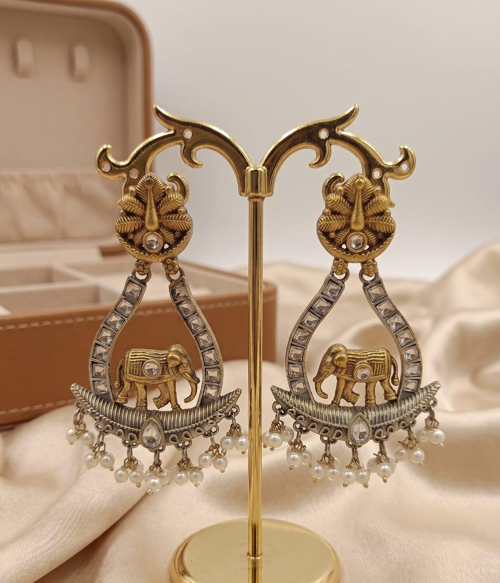 Royal Elephant Heritage Earrings