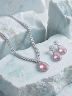 Blush Royale Diamond Necklace Set