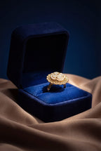 Heritage Gold-Plated American Diamond Finger Rings