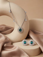 Emerald Radiance Swarovski Crystal Set