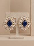 Victorian Elegance Blue Stone Studs
