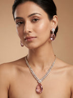 Blush Royale Diamond Necklace Set