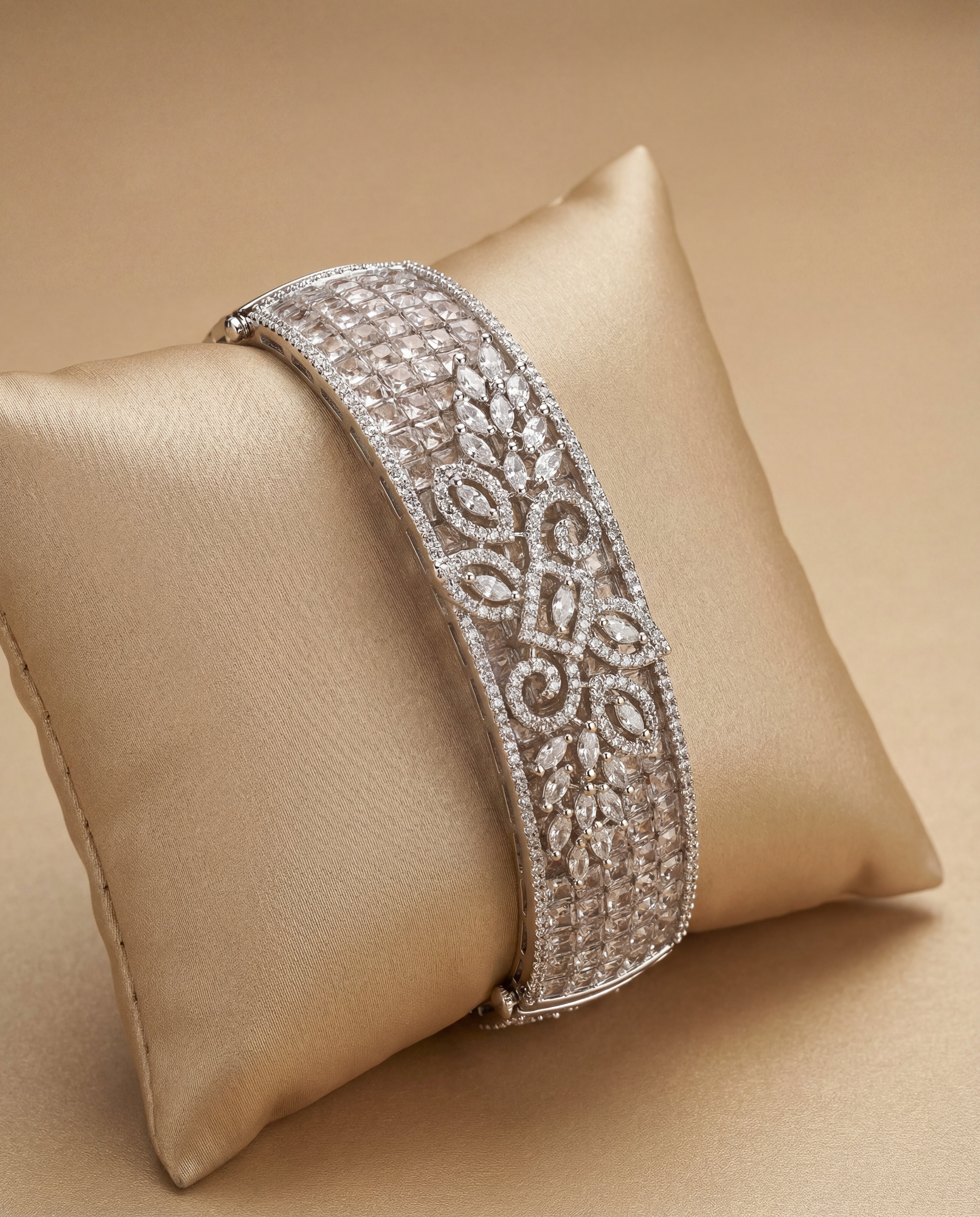 Blush Pink Invisible Sparkle Bracelet