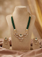 Royal Onyx Pearl Elegance Necklace Set