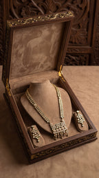 Royal Polki Kundan Long Necklace Set